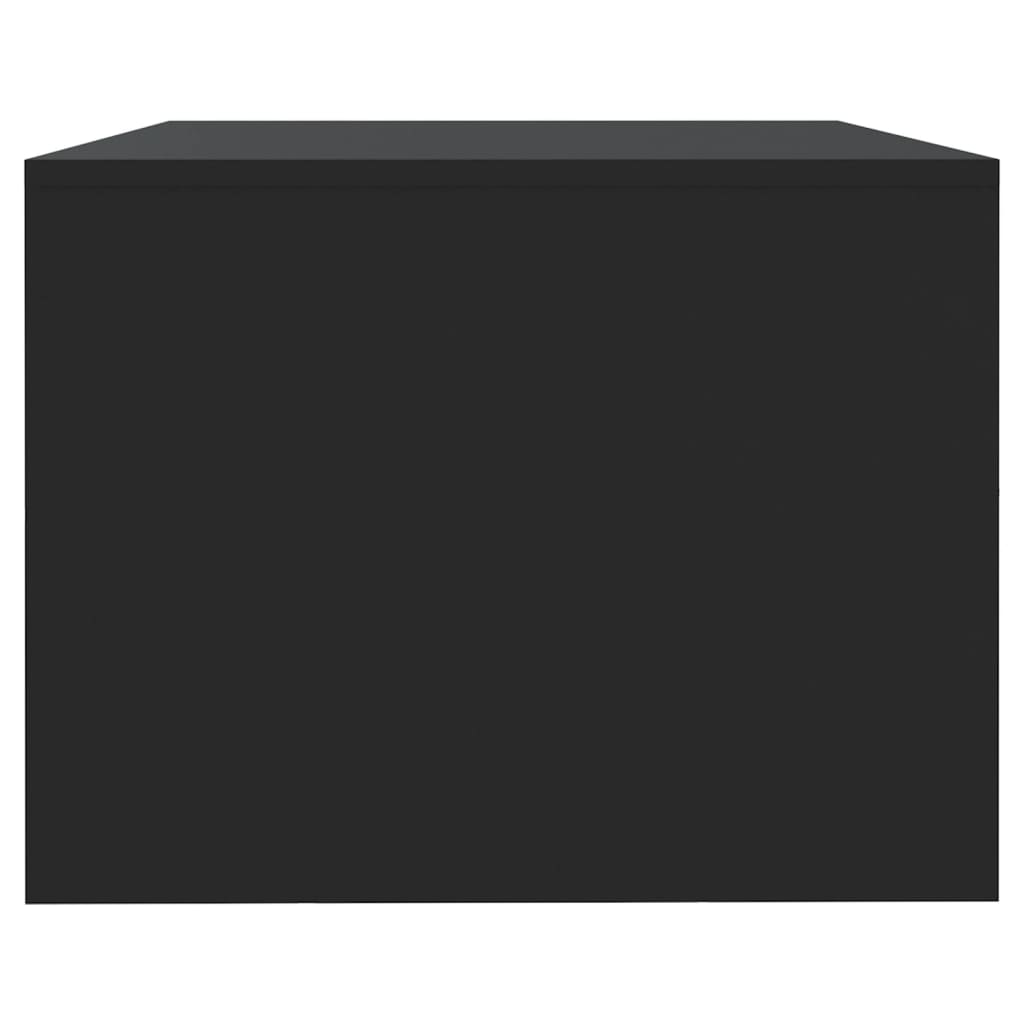 Salongbord Sofabord Svart 102x55x42 cm