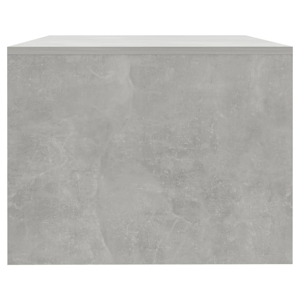 Salongbord Sofabord Betonggrå 102x55x42 cm