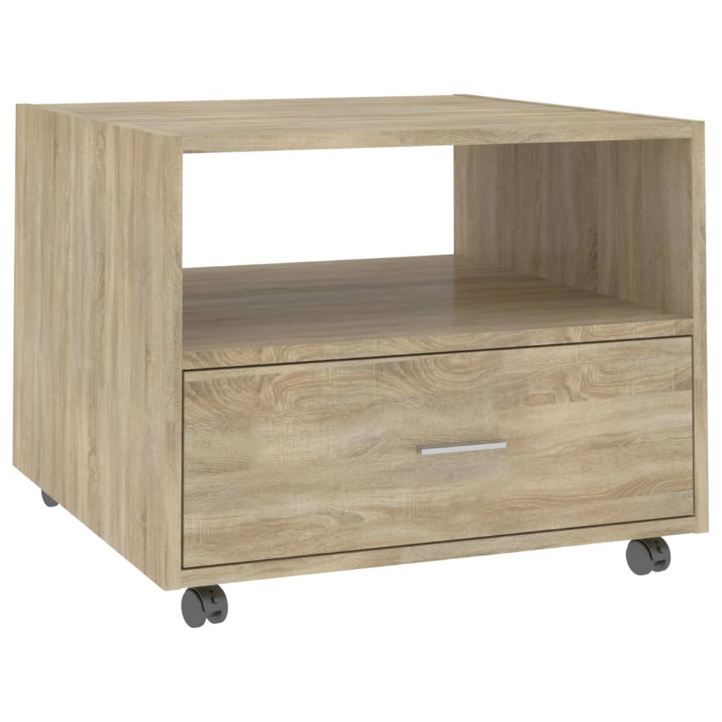 Salongbord Sofabord Sonoma Eik 55x55x40 cm