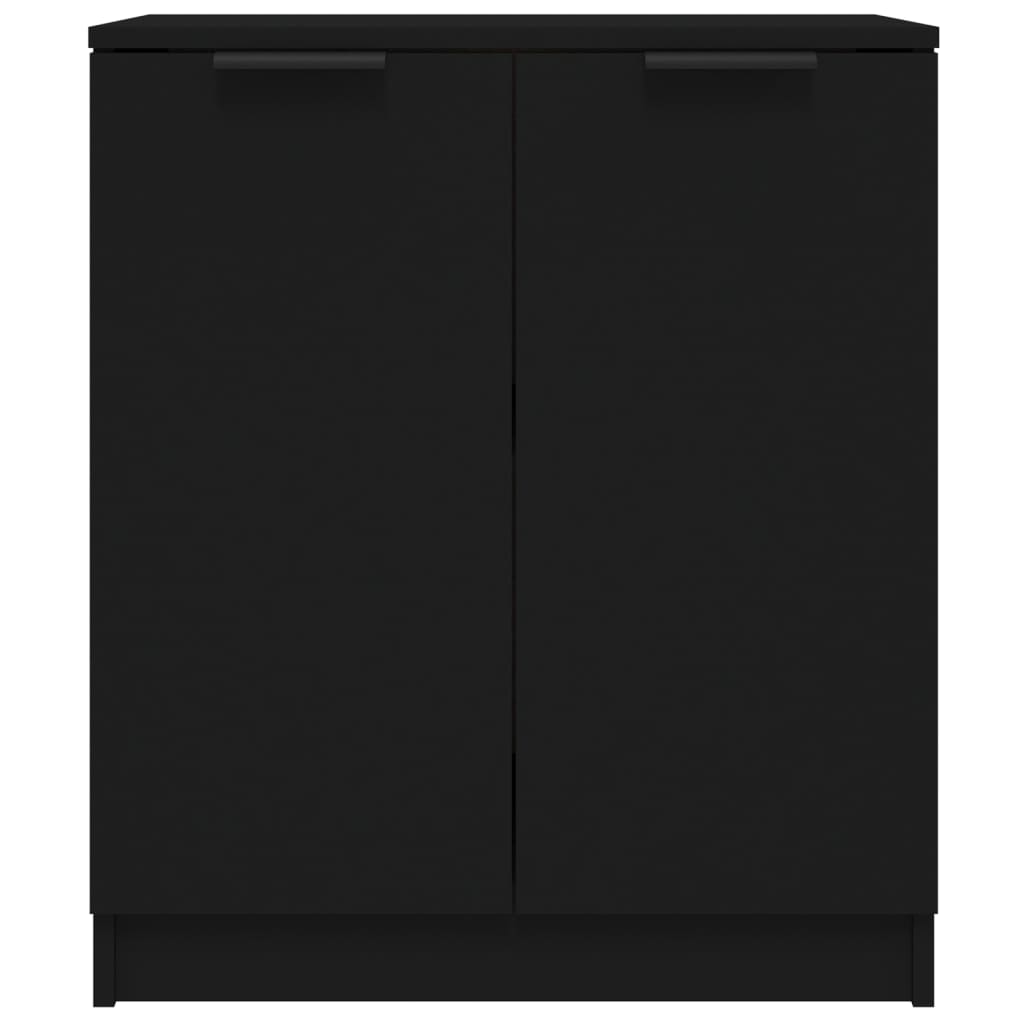 Skjenk Svart 60x30x70 cm