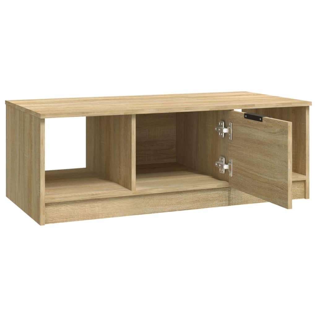 Salongbord Sofabord Sonoma Eik 102x50x36 cm