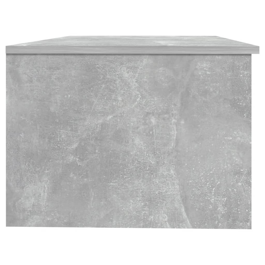 Salongbord Sofabord Betonggrå 102x50x36 cm