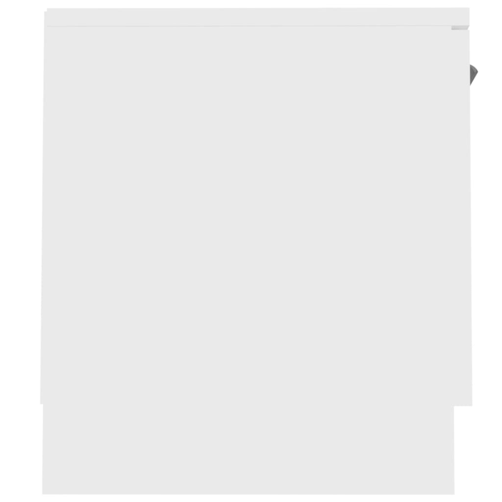 TV-Møbel Hvit TV-benk 140x35x40 cm