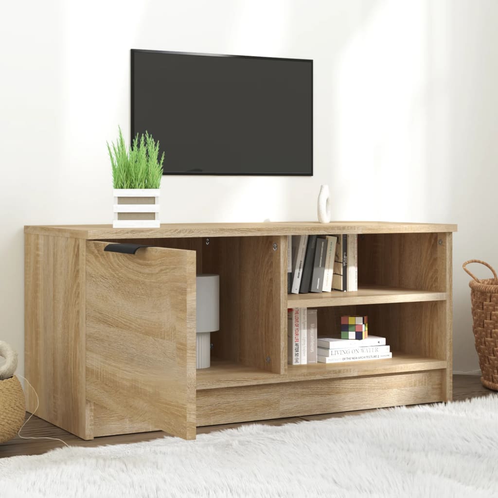 TV-Møbel Sonoma Eik Tv-benk 80x35x36,5 cm
