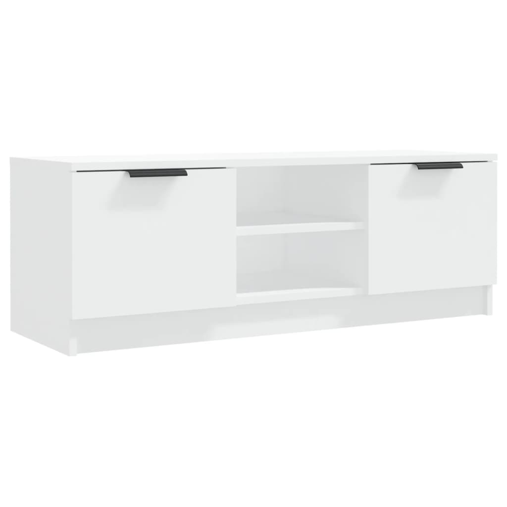 TV-Møbel Hvit TV-benk 102x35x36,5 cm
