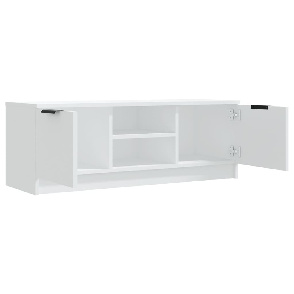 TV-Møbel Hvit TV-benk 102x35x36,5 cm