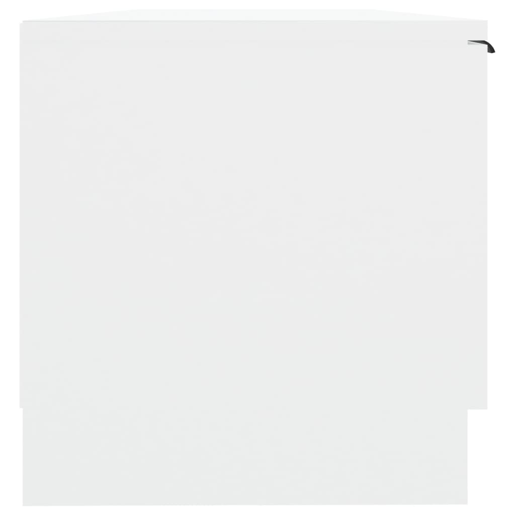 TV-Møbel Hvit TV-benk 102x35x36,5 cm