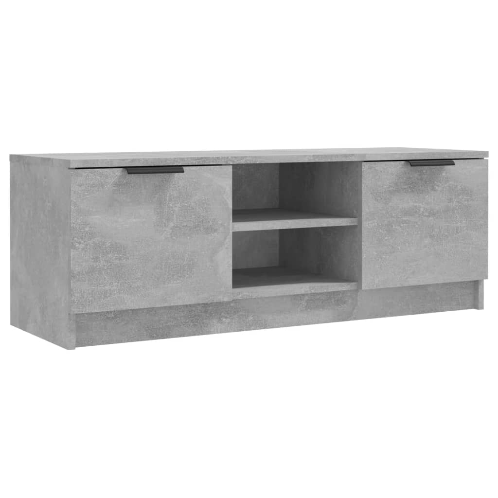 TV-Møbel Betonggrå TV-benk 102x35x36,5 cm