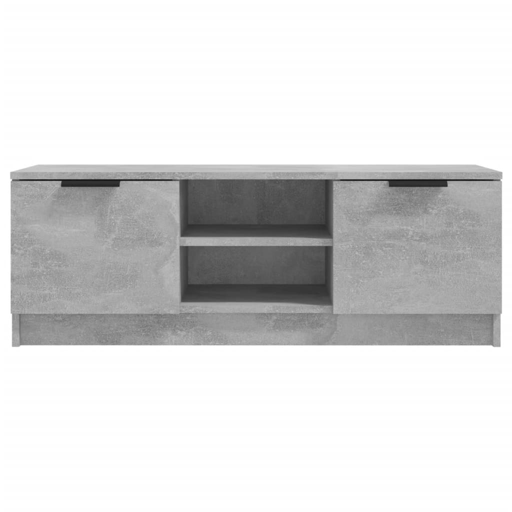 TV-Møbel Betonggrå TV-benk 102x35x36,5 cm