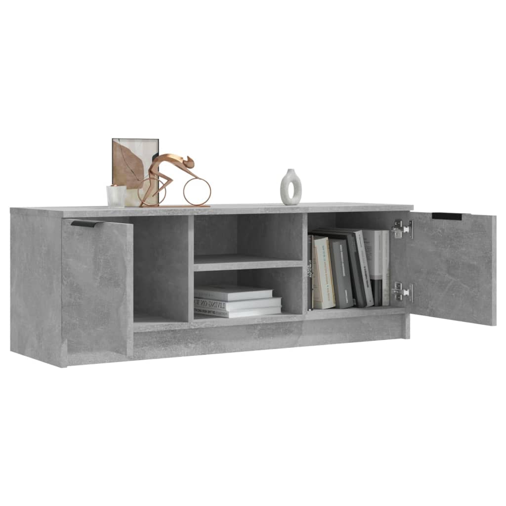 TV-Møbel Betonggrå TV-benk 102x35x36,5 cm