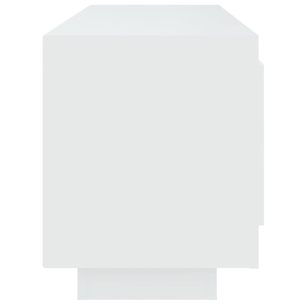 TV-Møbel Hvit TV-benk 102x35x45 cm