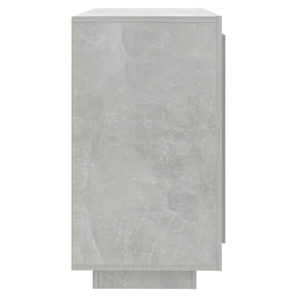 Kommode Betonggrå 80x40x75 cm