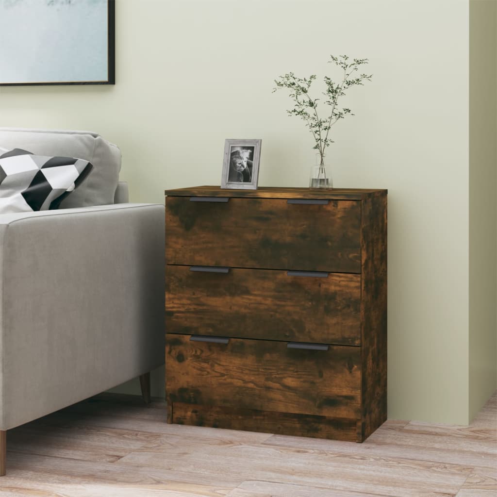 Kommode Røkt Eik 60x30x70 cm