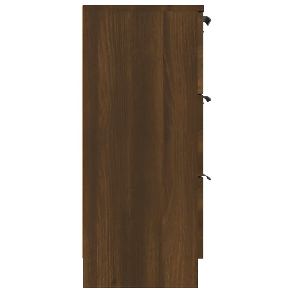 Kommode Brun Eik 60x30x70 cm