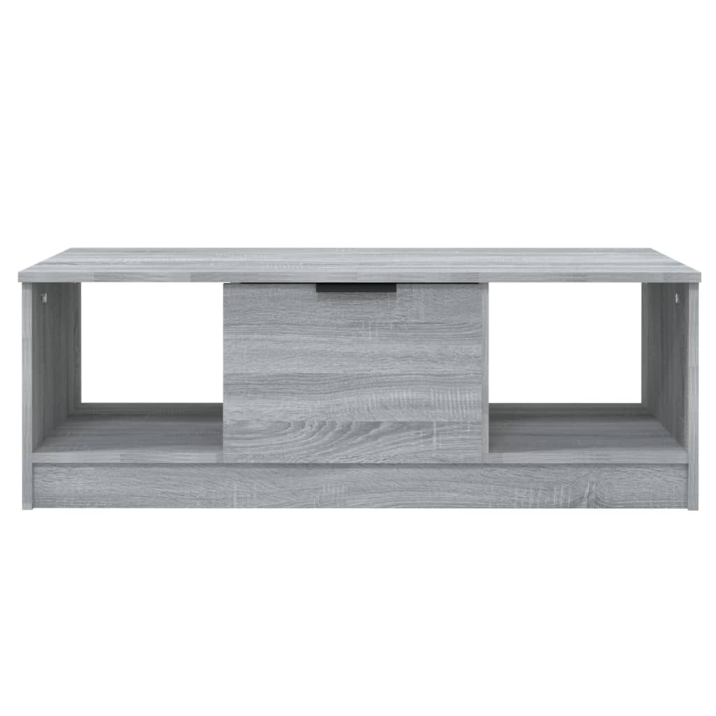 Salongbord Sofabord Sonoma Grå 102x50x36 cm