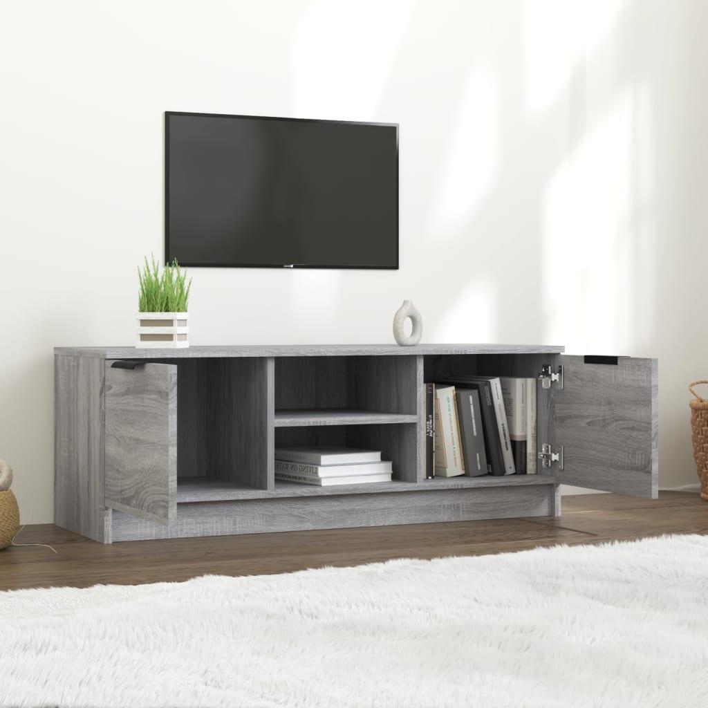 TV-Møbel Sonoma Grå TV-benk 102x35x36,5 cm