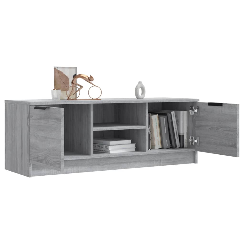 TV-Møbel Sonoma Grå TV-benk 102x35x36,5 cm