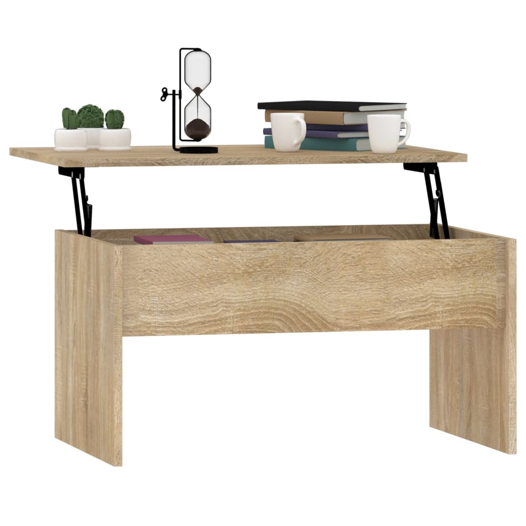 Salongbord Sofabord Sonoma Eik 80x50,5x41,5 cm
