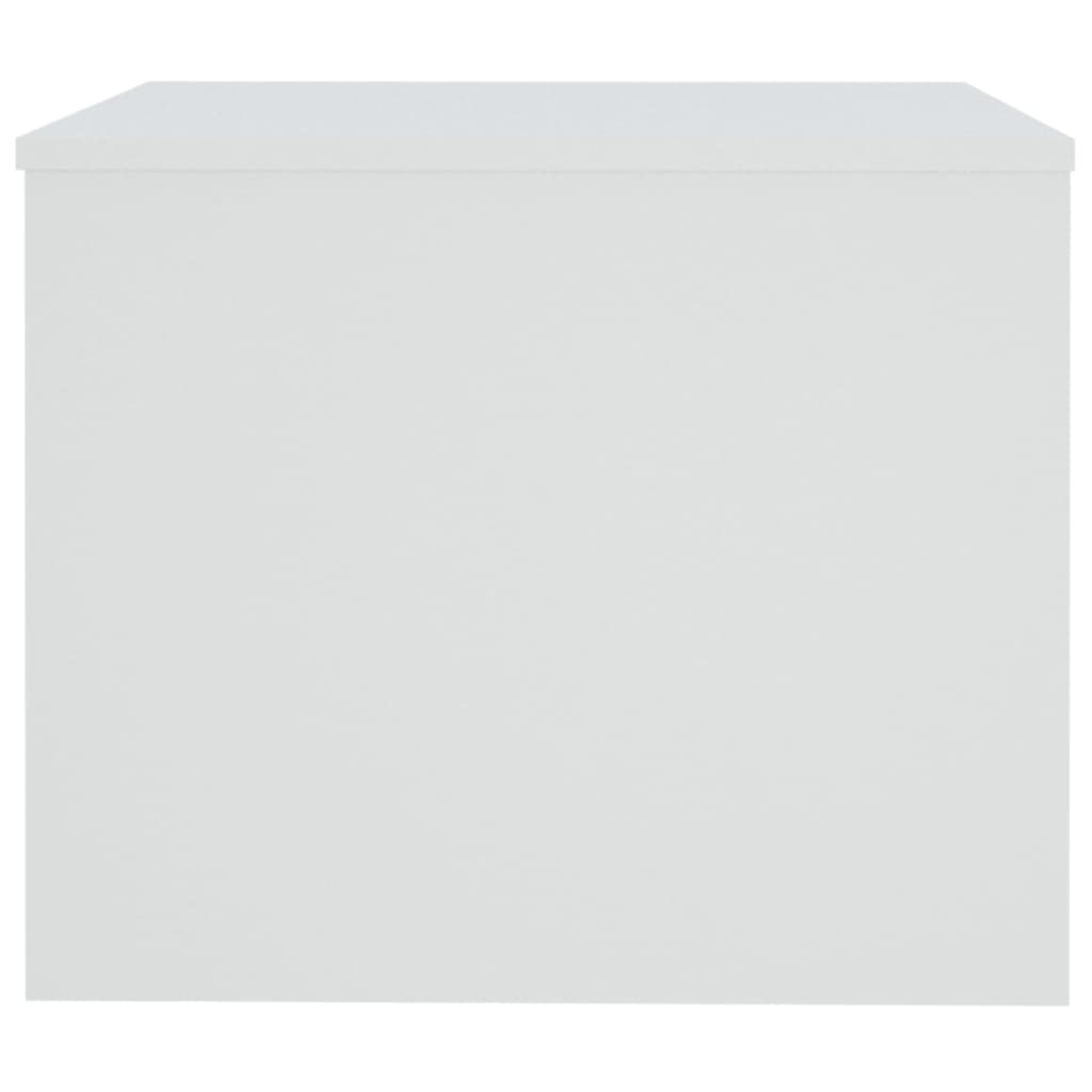 Salongbord Sofabord Hvit 80x50x40 cm