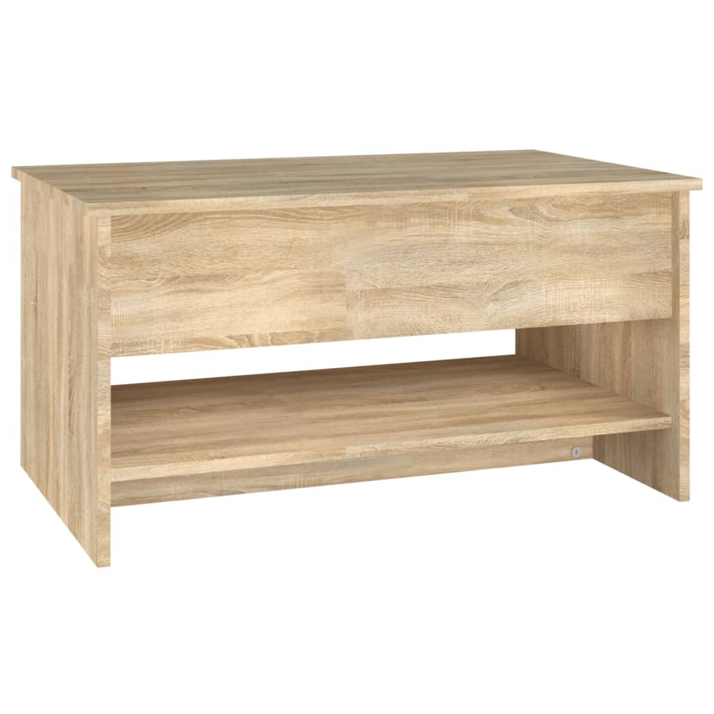 Salongbord Sofabord Sonoma Eik 80x50x40 cm