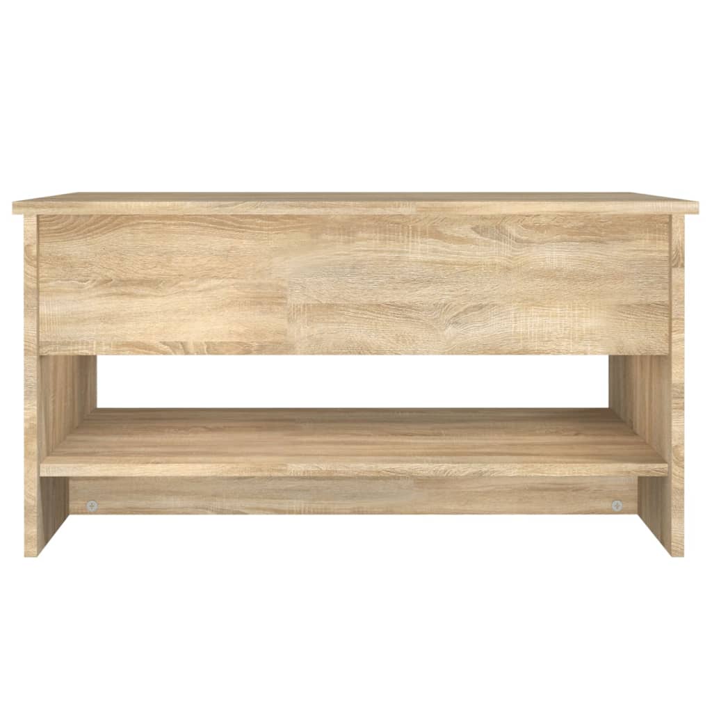 Salongbord Sofabord Sonoma Eik 80x50x40 cm