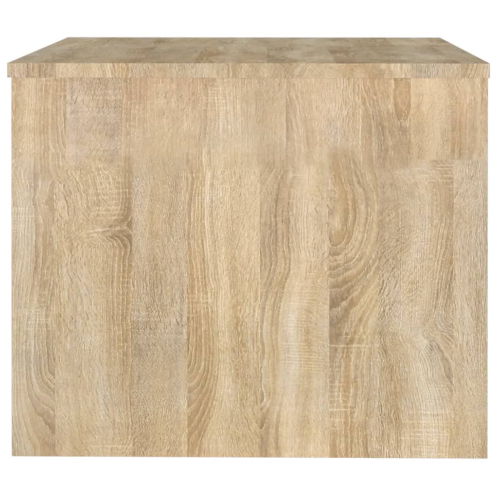Salongbord Sofabord Sonoma Eik 80x50x40 cm