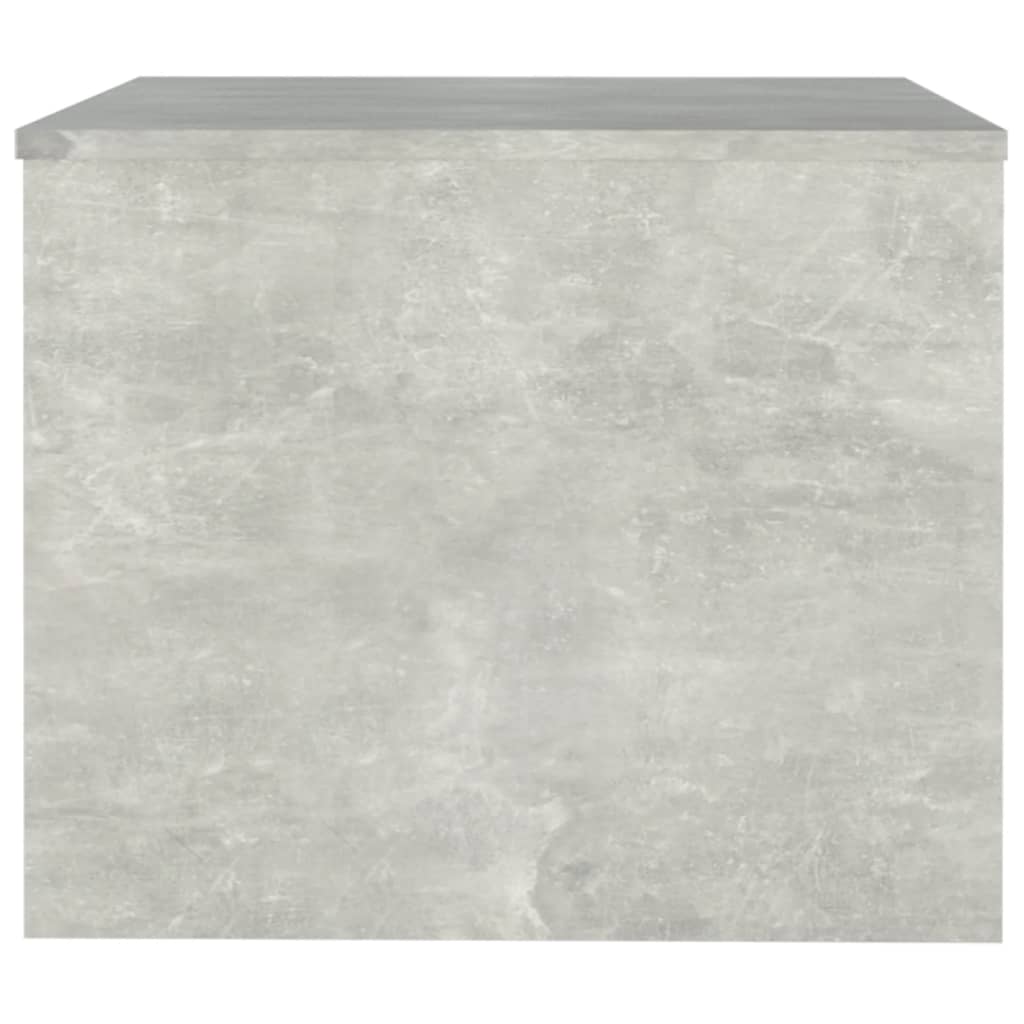 Salongbord Sofabord Betonggrå 80x50x40 cm