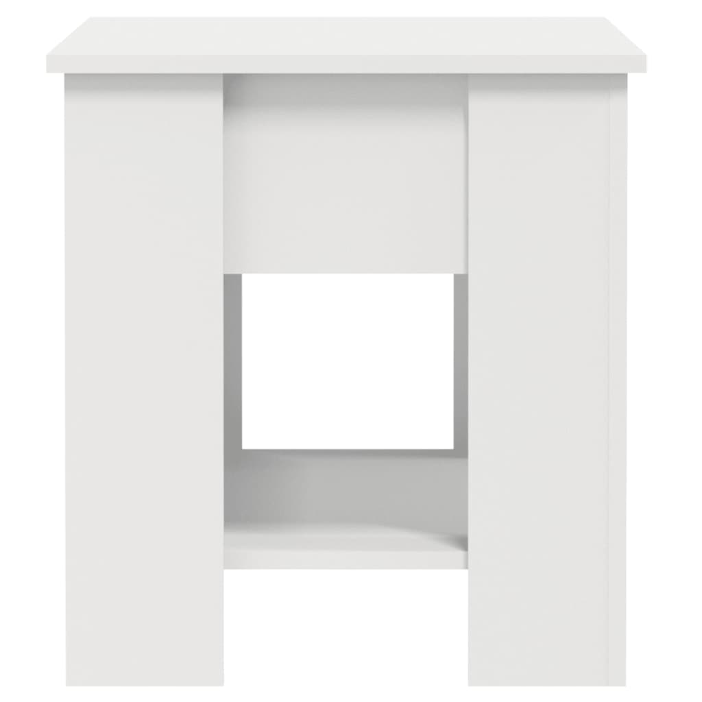 Salongbord Sofabord Hvitt 101x49x52 cm