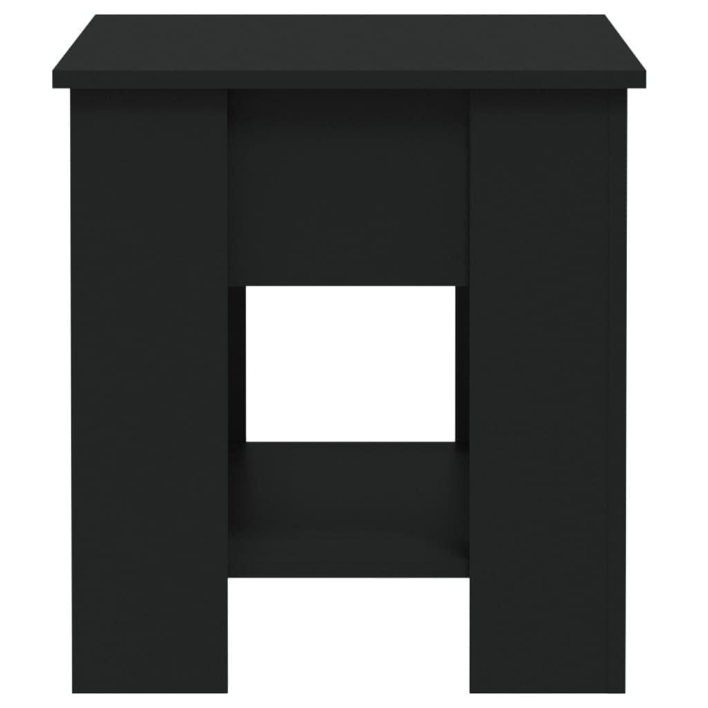 Salongbord Sofabord Svart 101x49x52 cm