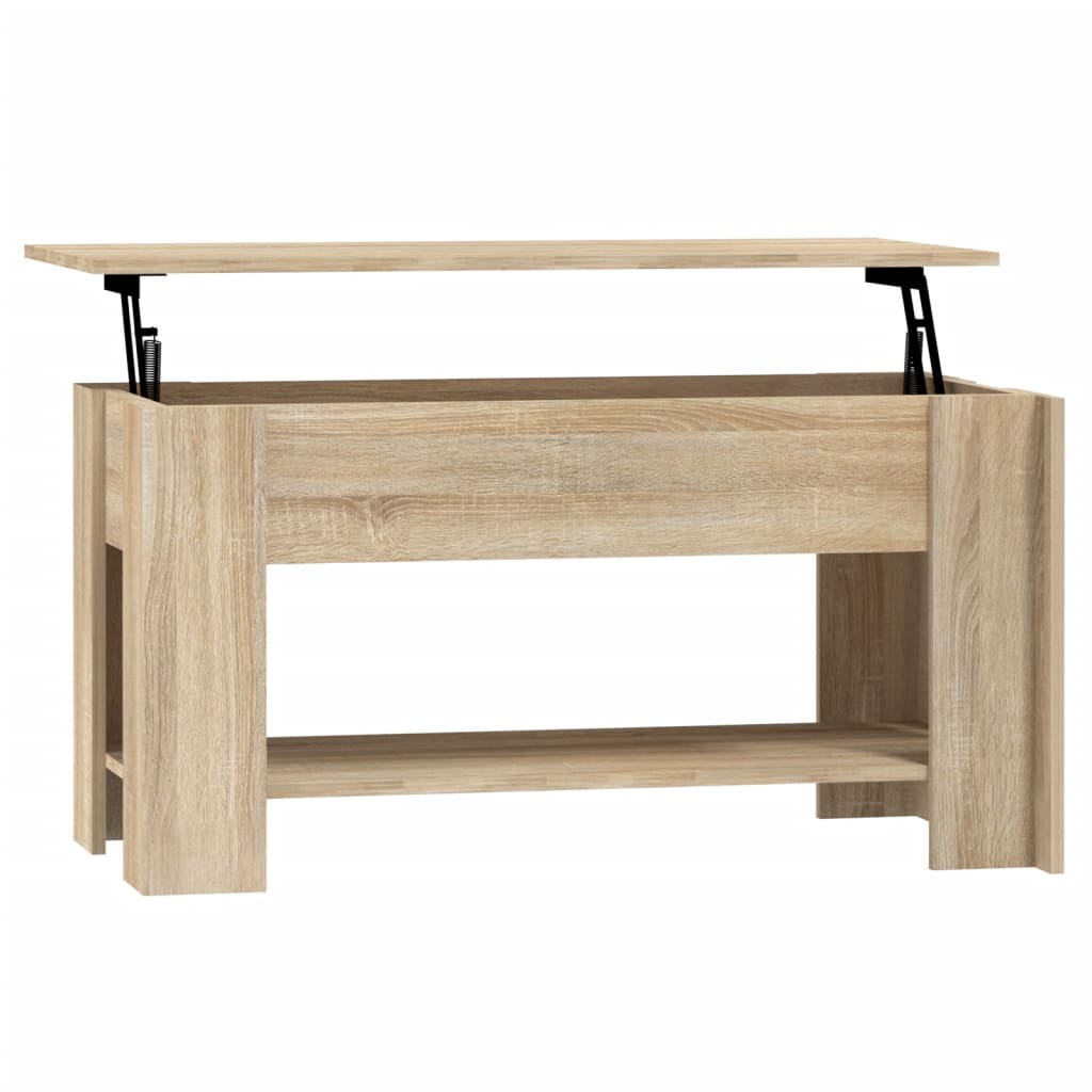 Salongbord Sofabord Sonoma Eik 101x49x52 cm