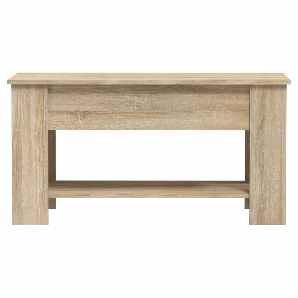 Salongbord Sofabord Sonoma Eik 101x49x52 cm