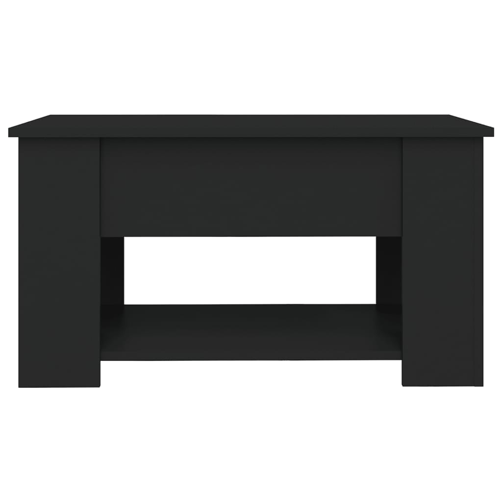 Salongbord Sofabord Svart 79x49x41 cm