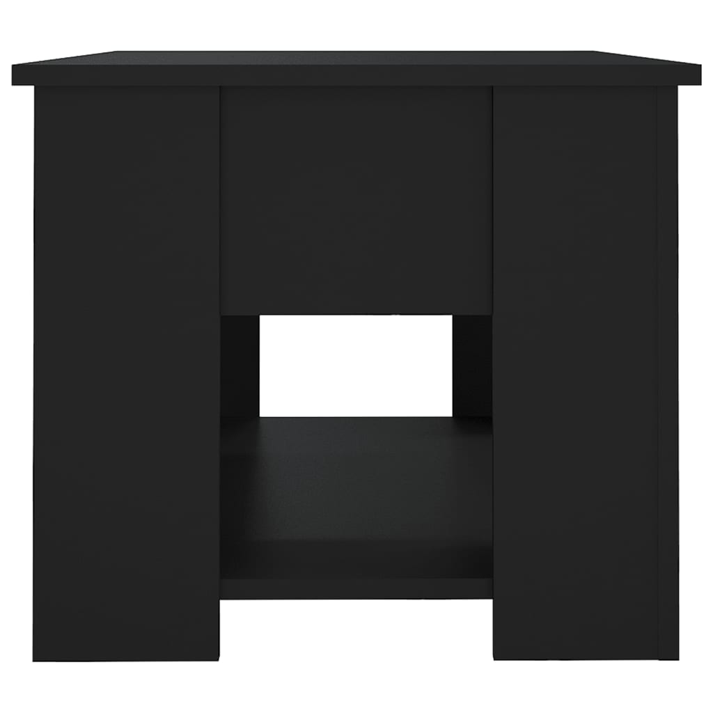 Salongbord Sofabord Svart 79x49x41 cm