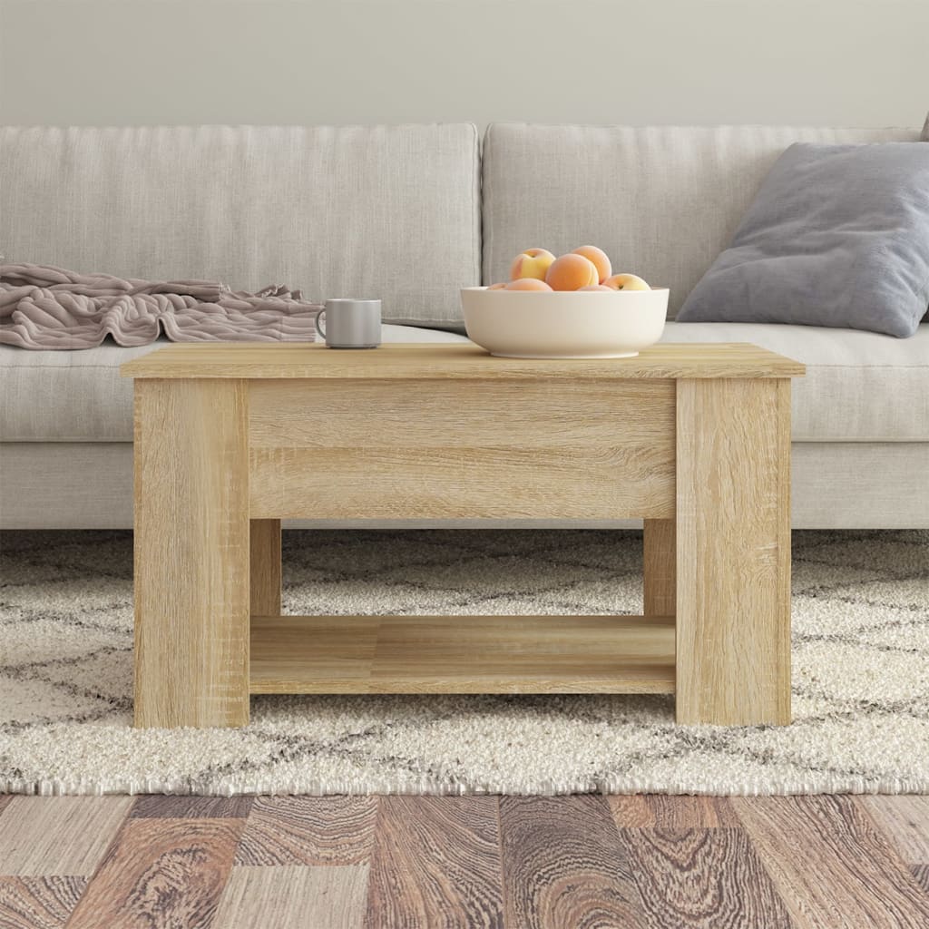 Salongbord Sofabord Sonoma Eik 79x49x41 cm