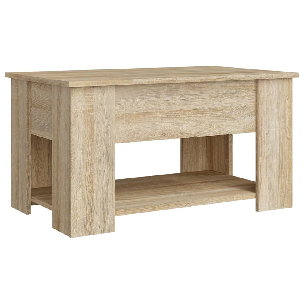Salongbord Sofabord Sonoma Eik 79x49x41 cm