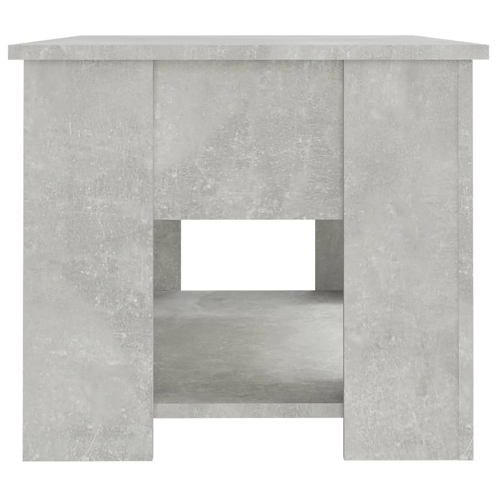 Salongbord Sofabord Betonggrå 79x49x41 cm
