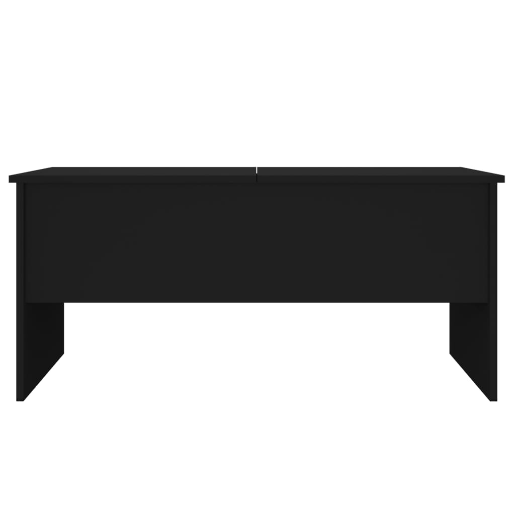 Salongbord Sofabord Svart 102x50,5x46,5 cm