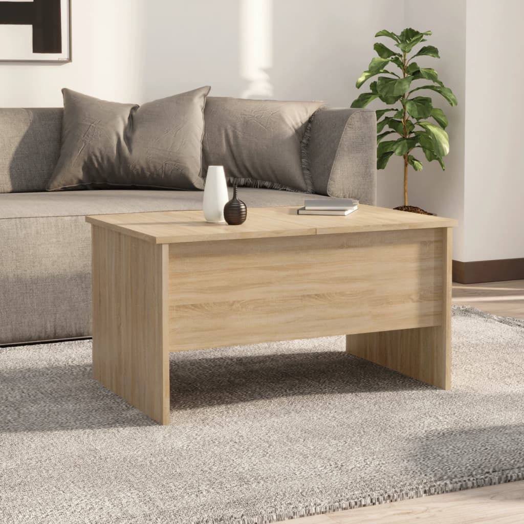Salongbord Sofabord Sonoma Eik 80x50x42,5 cm