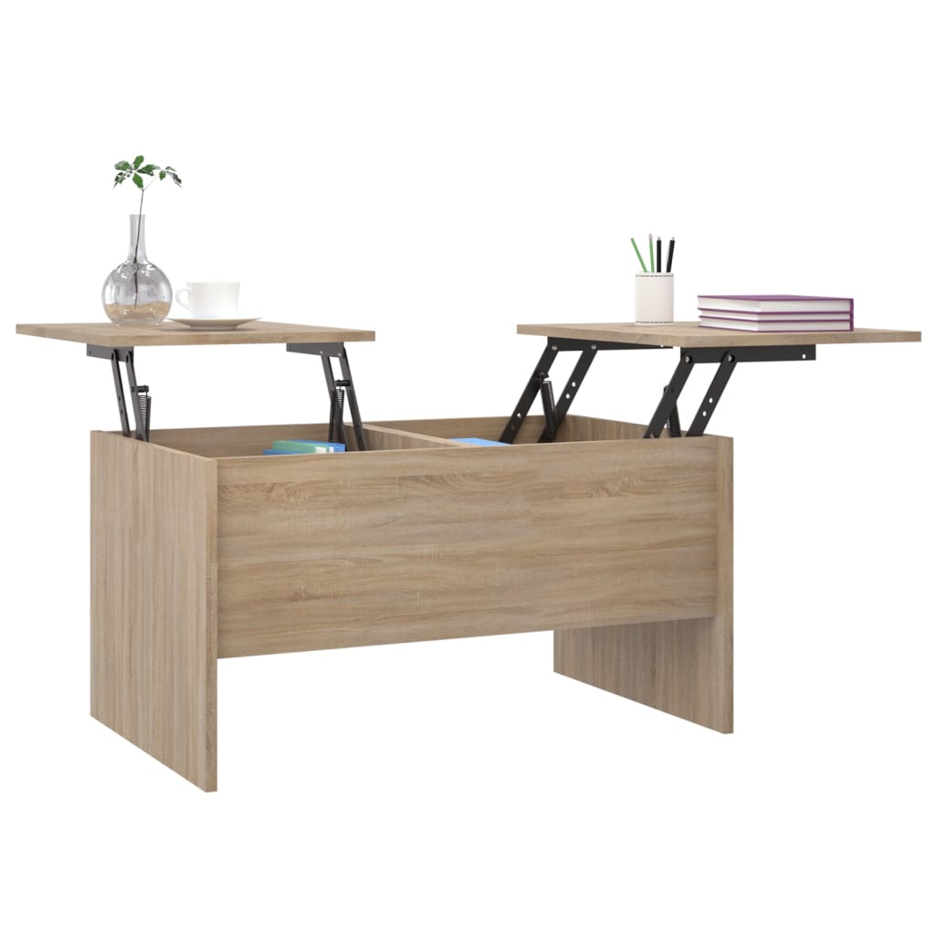 Salongbord Sofabord Sonoma Eik 80x50x42,5 cm