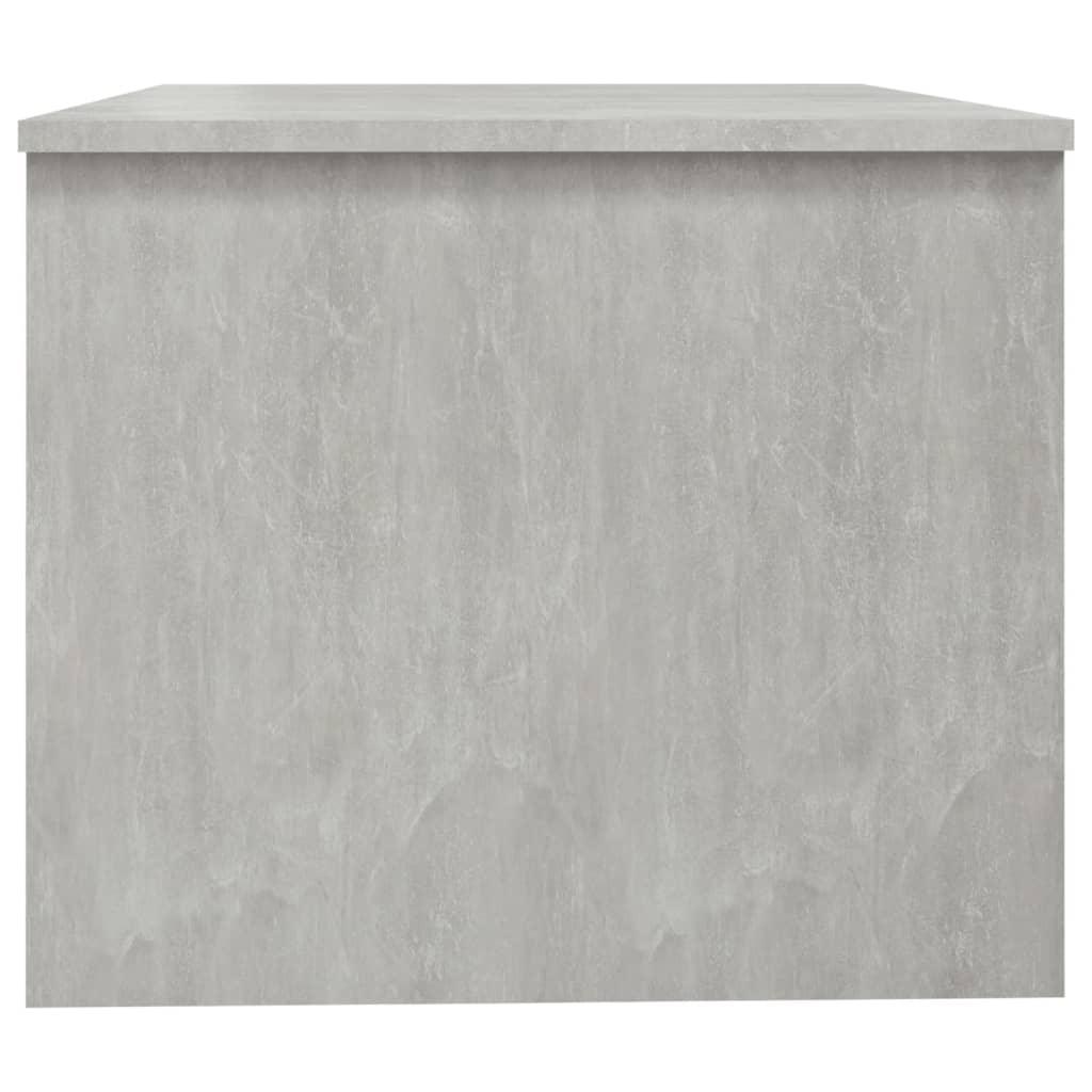 Salongbord Sofabord Betonggrå 80x50x42,5 cm