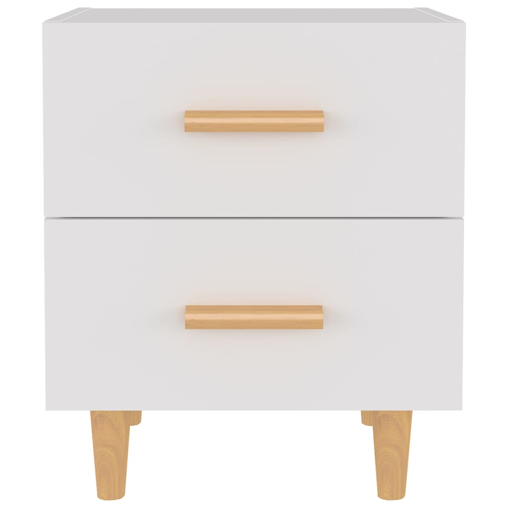 Nattbord Sengbord Hvit 40x35x47,5 cm