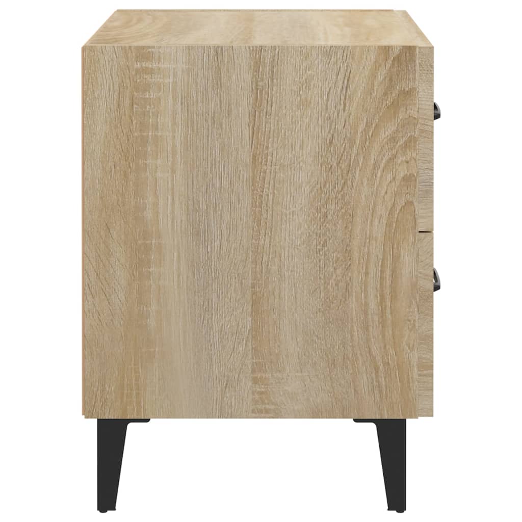 Nattbord Sengebord Sonoma Eik 40x35x47,5 cm