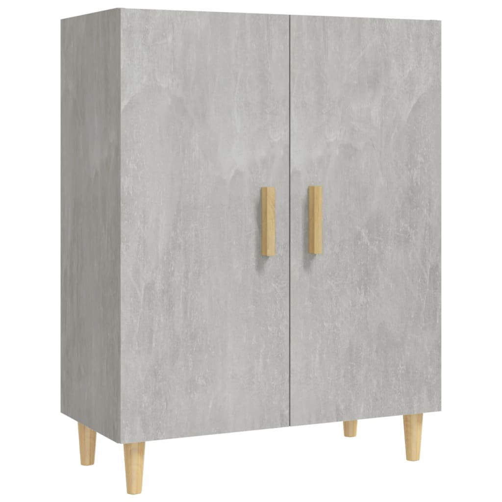 Kommode Betonggrå 70x34x90 cm