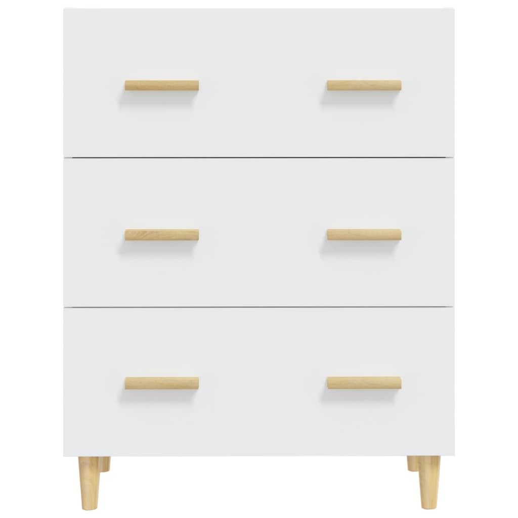 Skjenk Hvit 70x34x90 cm