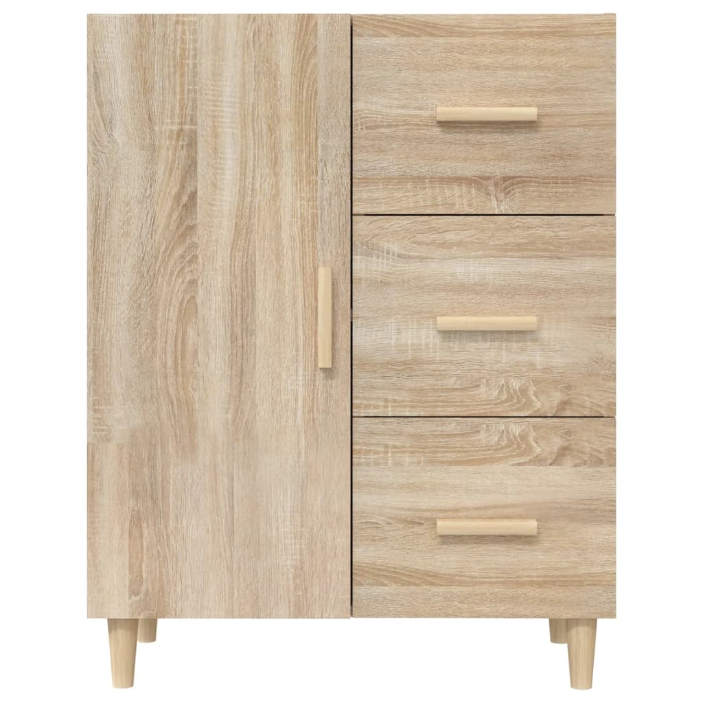 Skjenk sonoma eik 69,5x34x90 cm konstruert tre
