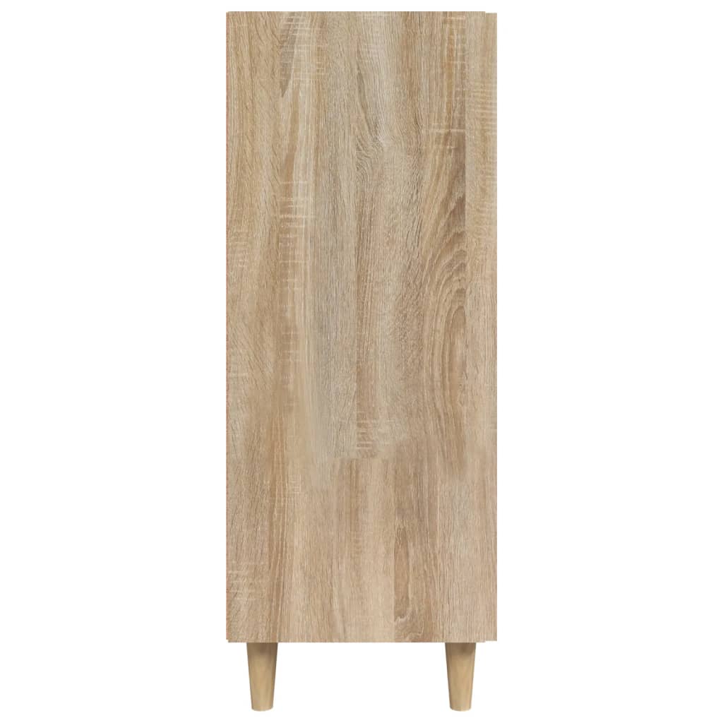 Skjenk sonoma eik 69,5x34x90 cm konstruert tre