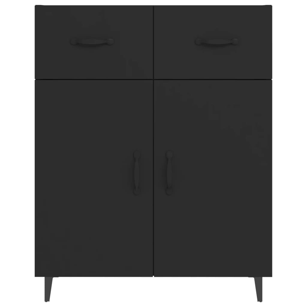 Skjenk Svart 69,5x34x90 cm