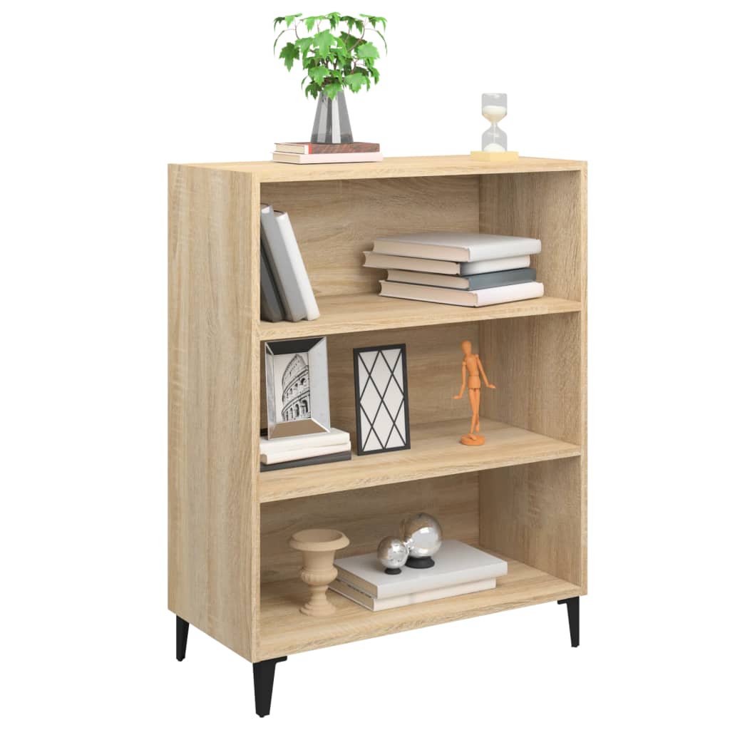 Skjenk sonoma eik 69,5x32,5x90 cm konstruert tre