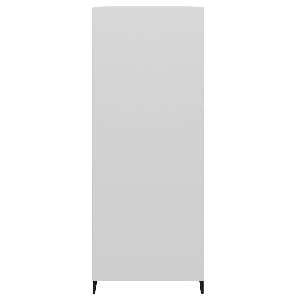 Skjenk Høyglans Hvit 69,5x32,5x90 cm