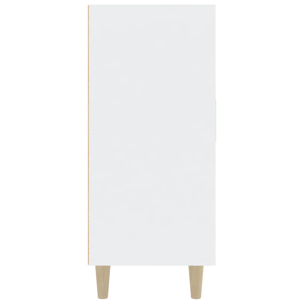 Skjenk Hvit 90x34x80 cm
